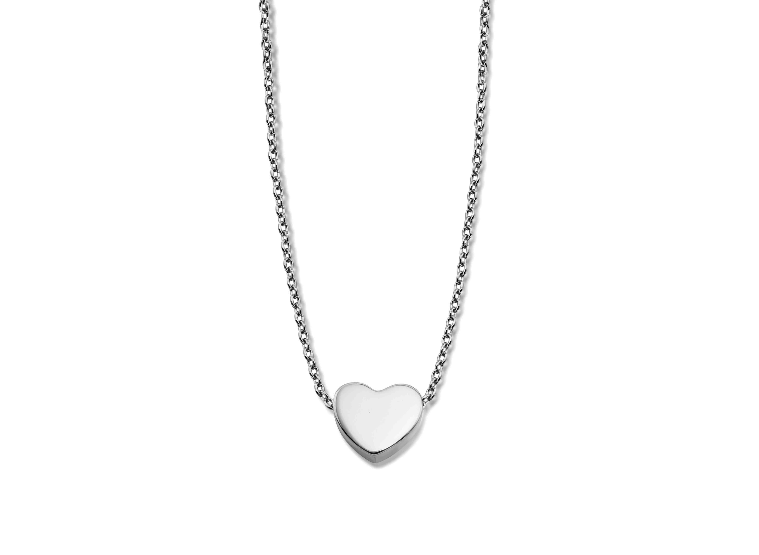 Ketting Hartje ZilverXN009S